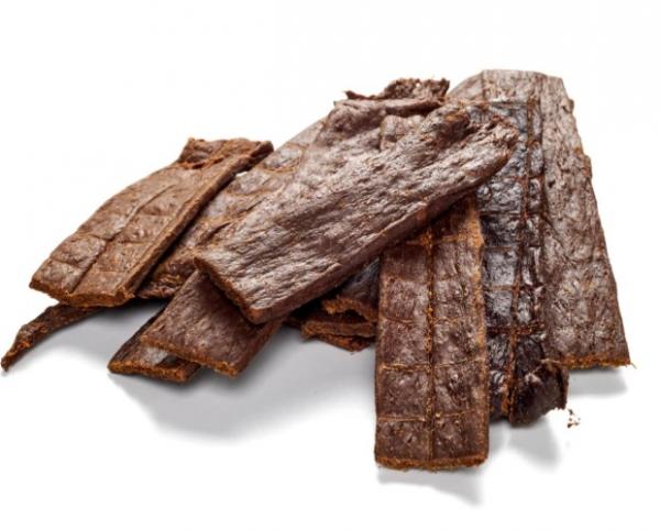 Wildschwein-Fleischstreifen